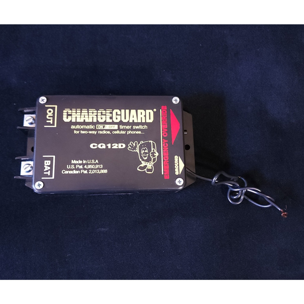Chargeguard CG12D Automatic Timer Cut off Switch for MDCs Two Way Radio Phones